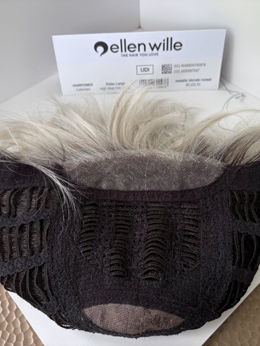 Ellen Wille RELAX Large in Metallic Blonde R, LF, HF, Synthetic Wig, NWT - Picture 7 of 9